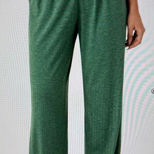 HALARA Green Wide Leg Women's Pants